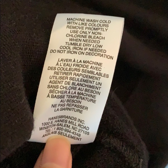 Black Oversized Champion Hoodie - Picture 8 of 8